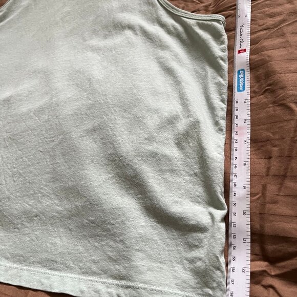 EUC Everlane Hemp Cutaway Tank - White Sage - Size XL - Picture 9 of 9